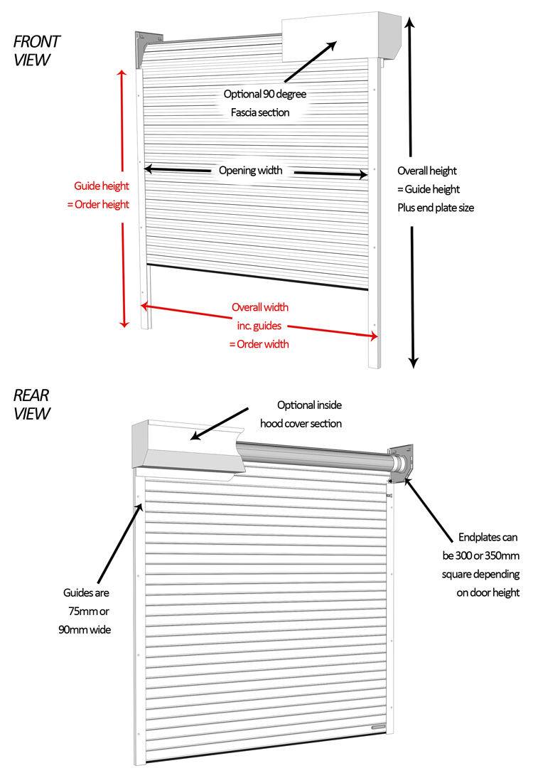 How Do I Measure And Order A Seceuroglide Insulated Roller Garage Door FAQs Samson Doors